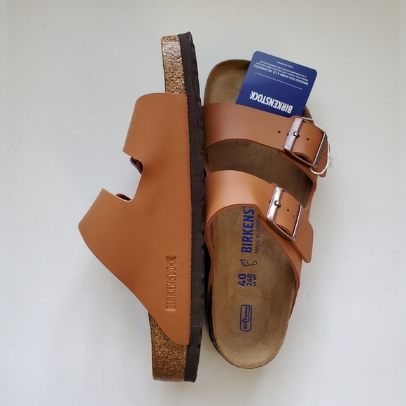 Birkenstock Arizona Ginger Brown Sandals - Picture 6 of 12